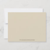 Belle et colorée carte de voeux Cheval (Dos)