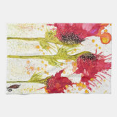 Belle et colorée serviette de cuisine (Horizontal)