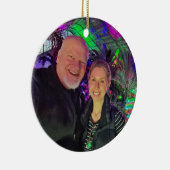 Belle et simple photo de Noël Ornement d'arbre (Droite)