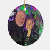 Belle et simple photo de Noël Ornement d'arbre (Gauche)