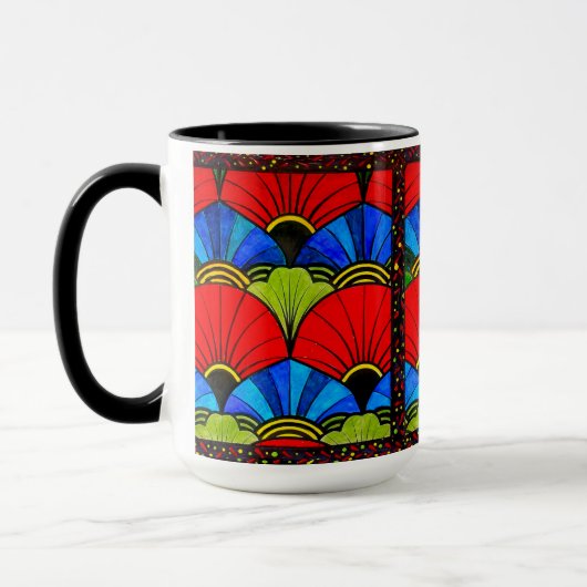 Belle explosion de couleurs Combo Mug (Gauche)