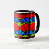 Belle explosion de couleurs Combo Mug (Devant droit)