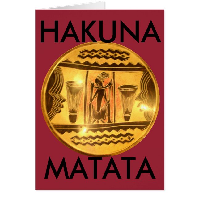 Belle extraordinaire d'Afrique Golden Red Art (Devant)