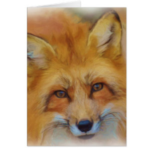 Belle Face Renard De L'Aquarelle