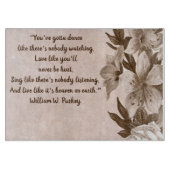 Belle façon de dire sur une planche à découper en  (Devant)