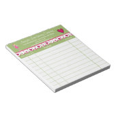 Belle facture de vente Angel et Coeurs Bloc-notes (Incliné)