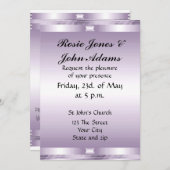 Belle Faire-part de mariage (Devant / Derrière)