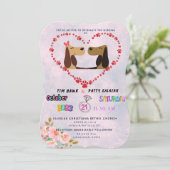 Belle faire-part de mariage (Debout devant)