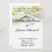 Belle Faire-part de mariage Classique (Devant / Derrière)