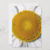 Belle Faire-part de mariage Elegant Daisy (Dos)