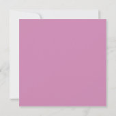 Belle faire-part de mariage rose cerisier (Dos)