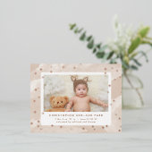 Belle Faire-part de naissance aux étoiles (Debout devant)