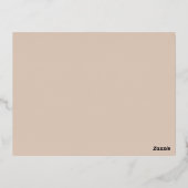 Belle Faire-part de naissance aux étoiles (Verso)