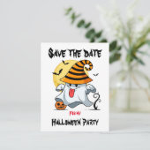 Belle fantôme Invitations design Halloween (Debout devant)