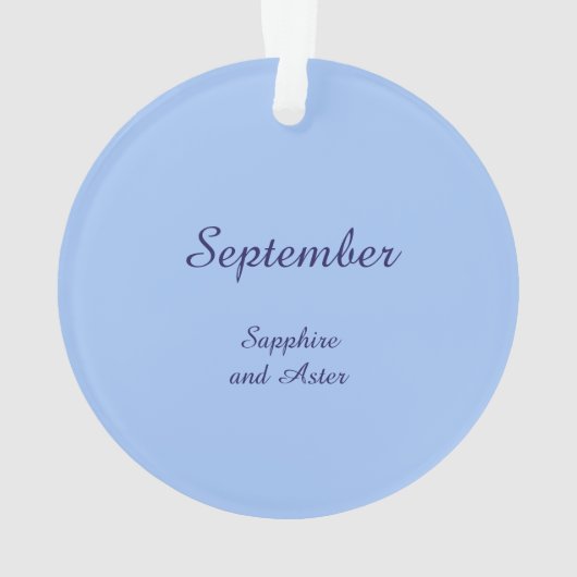 Belle fée de septembre en Asters (dos)