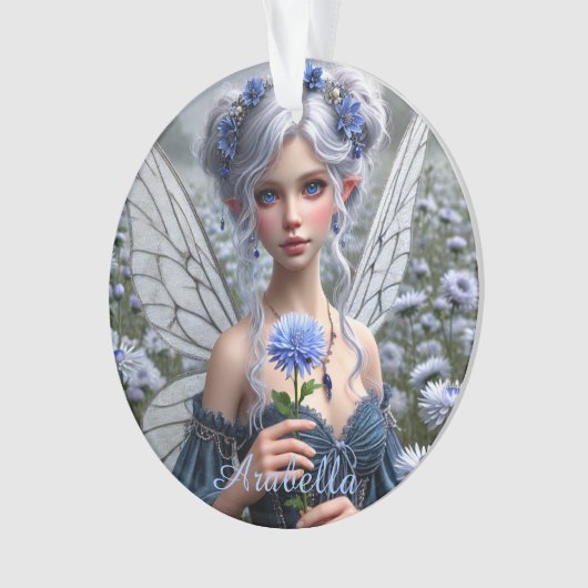 Belle fée de septembre en Asters (devant)