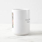 Belle femme capable forte de tasse de substance (Centre)