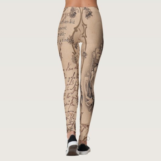Belle femme Leggings (Dos)