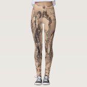 Belle femme Leggings (Devant)