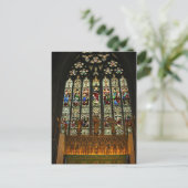 Belle Fenêtre Vitrée Vitre Carte postale (Debout devant)