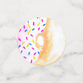 Belle fête d'anniversaire de beigne confetti enfan (Petit recto)