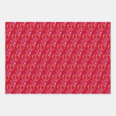 Belle feuille plat de papier d'enveloppement de No (Devant)