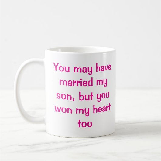 Belle-fille Café-cadeau Mug (Gauche)