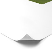 Belle Fleur avec une goutte de pluie Poster (Coin)