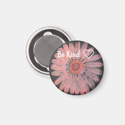 Belle Fleur Be Kind Magnet (Recto/Verso)