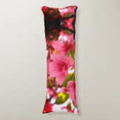 belle fleur de cerisier Coussin rond 41 cm (Devant (Vertical))