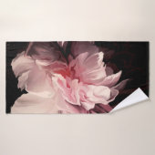 Belle fleur de pivoine (Serviette de bain)