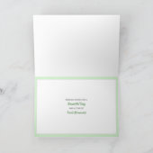 Belle Fleurs Bonne Carte d'Anniversaire (Intérieur)