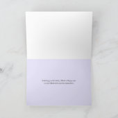 Belle Fleurs Carte d'Anniversaire tendance (Intérieur)