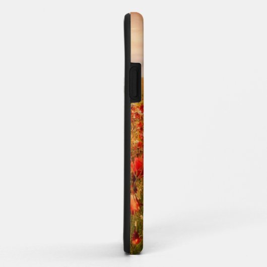 belle fleurs de pavot rouge coque (Dos/Droite)