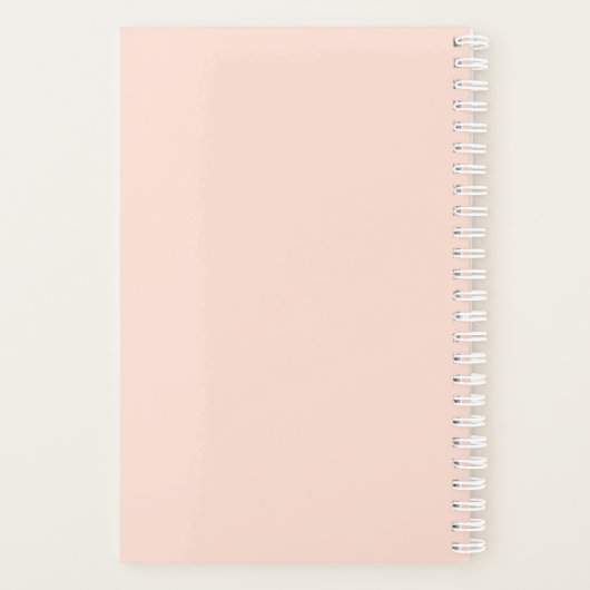 Belle Fleurs Psaume 91 Planner (Dos)