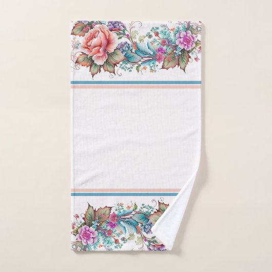 Belle florale (Serviette à main)