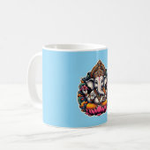 Belle Ganesh / Ganesha / Ganpatio Mug (Devant gauche)