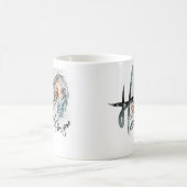 Belle girafe drôle Mug (Centre)