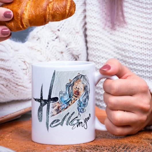 Belle girafe drôle Mug