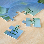 Belle grand-mère! puzzles Blue Hydrangea Fleurs (Côté)
