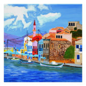 Belle Grèce Glossy Poster (Devant)