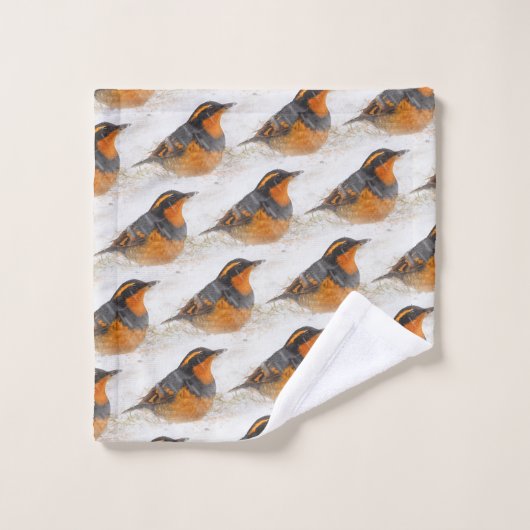 Belle Grive variée à l'occasion d'une journée hive (Gant de toilette)