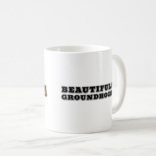 Belle/Groundhogs Café Mug (Devant droit)