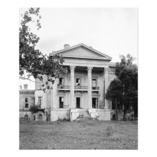Belle Grove Plantation Louisiana Foto Print Afdruk