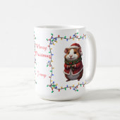 Belle Guinée Cochon Mug Christmas Mug (Devant droit)