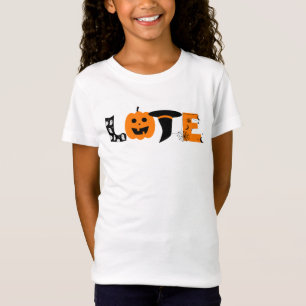 belle halloween design amour T-shirt