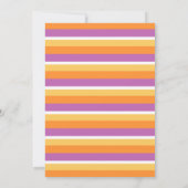 Belle Halloween Enfants Costume Fête Invitation (Dos)