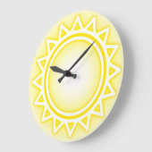 Belle horloge dim néon (Angle)