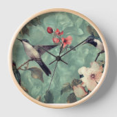 belle horloge d'oiseau (Recto)