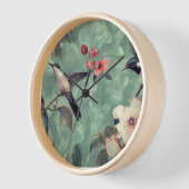belle horloge d'oiseau (Angle)